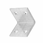 Уголок мебельный Металлист, цинк, толщина 2 мм, для сборки мебели, 25х25 мм