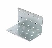 Уголок оцинкованный, крепежный, равносторонний 1.8х60х60х80 мм