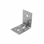 Уголок крепежный A-KUU-90х65, усиленный 90х90х65х1.8 мм, оцинкованная сталь 