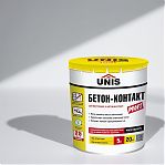Грунт UNIS  Бетон-Контакт Profi, с кварцевым наполнителем, для внутренних и наружных работ, 5 кг