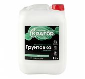 Грунтовка для внутренних работ KRAFOR 10 л