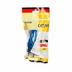 Вилка электрическая Stekker RPG16-21-441 Одри 39161, с заземлением, прямая, каучук, 16A, 250В, IP44, цвет синий