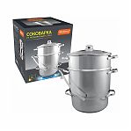 Соковарка DILETTO MALLONY из нержавеющей стали 8 л 210016