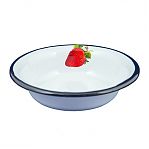 Миска эмалированная Стальэмаль 0,4 л декор