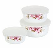 Набор салатников Анжелика 3 предмета 19, 16, 14 см DANIKS