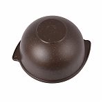 Казан Кукмара для плова 9 л, кофейный мрамор кмк95а