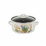 Набор эмалированных кастрюль Керчь Сбор трав-1-Экстра 2л, 3л, 4л