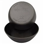 Жаровня чугунная, термообработанная, без ручек Boniron 220х65