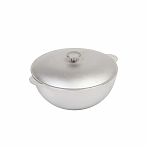 Казан чугунный Гардарика татарский с алюминиевой крышкой 22л d500