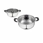 Кастрюля Promo с крышкой нержавеющая сталь 1,25 л