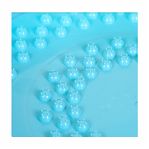 Таз пластик круглый с ручкой складной зеленый Y4-6481