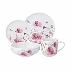 Сервиз столовый Lefard, Flowers фарфор 16 предметов на 4 персоны 577-202