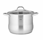 Кастрюля Lara Big Size с крышкой нержавеющая сталь 9,6 л
