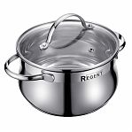 Кастрюля со стек. кр. Regent Inox Linea Monica 1,8 л; 16х9 см 93-Mon-02