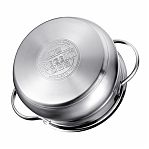 Кастрюля со стек. кр. Regent Inox Linea Monica 1,8 л; 16х9 см 93-Mon-02