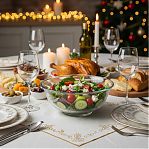 Салатник Pasabahce Asia 530106 SL/St, для сервировки стола, стеклянный, 179 мм