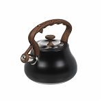 Чайник DANIKS GS-04052B-1 нержавеющая сталь со свистком 2,8л