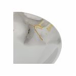 Тарелка DANIKS Флюид десертная серая 19 см