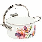 Кастрюля эмалированная Daniks Iris 3 л