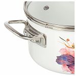 Кастрюля эмалированная Daniks Iris 3 л
