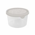Контейнер для продуктов Helsinki Artichoke 0.75 л, круглый, пепельный жемчуг PT143411024