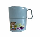 Кружка Полимербыт Polly детская с аппликацией, пластик, 300 мл, 434772400