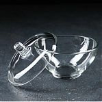 Сахарница ОСЗ Симпатия, 470 мл, стеклянная, прозрачная в классическом стиле