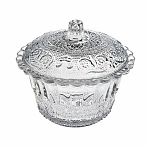 Сахарница Pasabahce Konya-F&D стекло, прозрачная, 100х120х120 мм