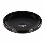 Тарелка суповая Domenik Black Gold DM3012-1, фарфор, 19 см, круглая