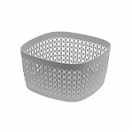 Сухарница Idea Пирула, пластиковая, смоки, покрытие Soft-touch, 9х17х17 см, М1219