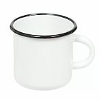 Кружка КМЗ 40104-022 эмалированная, стальная, легкомоющаяся, износостойкая, 250 мл