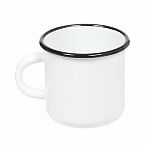 Кружка КМЗ 40104-022 эмалированная, стальная, легкомоющаяся, износостойкая, 250 мл