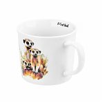 Кружка Elan Gallery Сурикаты, фарфор New Bone China, 360 мл, 125х95х83 мм, 230252