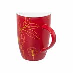Кружка Elan Gallery Цветок, фарфор New Bone China, 450 мл 125х90х125 мм, 230257