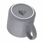 Кружка Lefard Break Time, серая, в горошек, фарфор, 470 мл, 260-964 