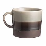 Кружка Bronco Country Stoneware, 380 мл, керамика, коричневый с бежевым, 445-111