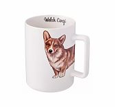 Кружка Lefard Welsh Corgi, 400 мл, фарфор, белый, 80х70х108 мм, 260-937