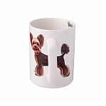 Кружка Lefard Yorkshire Terrier, 400 мл, фарфор, белый, 80х70х108 мм, 260-936