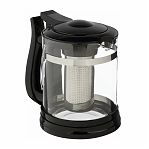 Чайник заварочный Mallony Fabriano с фильтром, стекло, пластик, 1.6 л