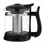 Чайник заварочный Mallony Fabriano с фильтром, стекло, пластик, 1.6 л