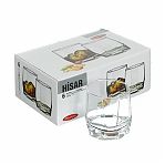 Набор стаканов Pasabahce Hisar 42855B для виски, 330 мл, в упаковке 6 штук