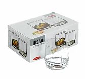Набор стаканов Pasabahce Hisar 42855B для виски, 330 мл, в упаковке 6 штук