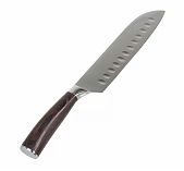 Нож кухонный Daniks Classic G10 Y4-8913, сантоку, нержавеющая сталь, 18 см