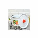 Кастрюля Appetite Конфитюр, 7 л, эмалированная сталь, крышка, для всех видов плит