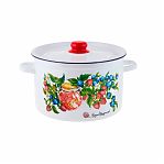 Кастрюля Appetite Конфитюр, 7 л, эмалированная сталь, крышка, для всех видов плит