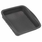 Форма для выпечки Daniks Графит, квадратная, силикон, серая, 50х245х265 мм