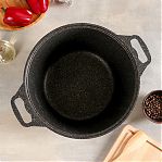Кастрюля алюминиевая Kukmara КRO82а Granit ultra original, со стеклянной крышкой, 8 л