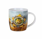 Кружка Коралл Охотнику, фарфор, различные цвета, 8.5х9х12 см, 350 мл