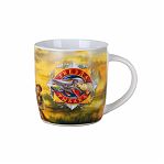 Кружка Коралл Рыбаку, фарфор, различные цвета, 8.5х9х12 см, 350 мл