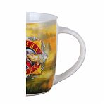 Кружка Коралл Рыбаку, фарфор, различные цвета, 8.5х9х12 см, 350 мл